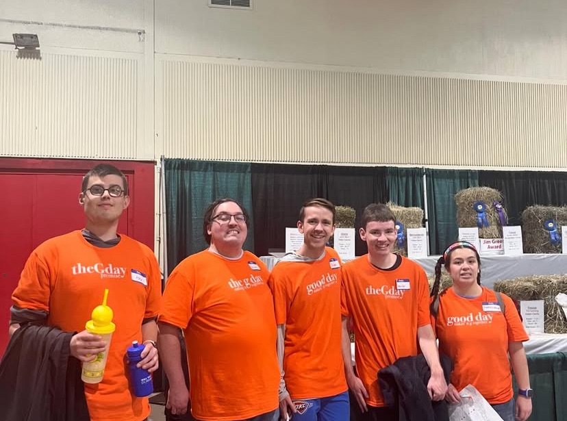 G Day participants posing for a picture at the State Fair